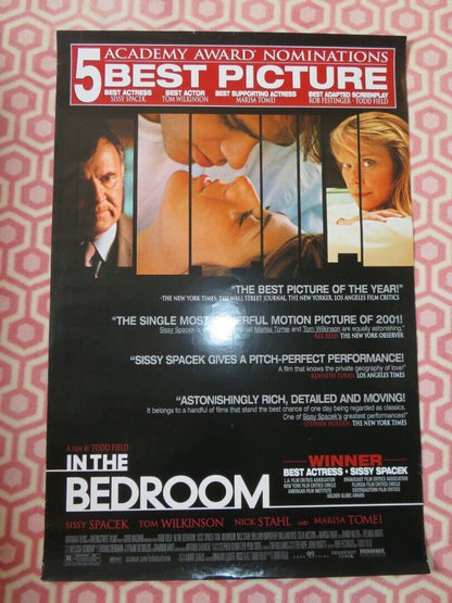 IN THE BEDROOM US ONE SHEET ROLLED POSTER SISSY SPACEK NICK STAHL 2001 Movie posters