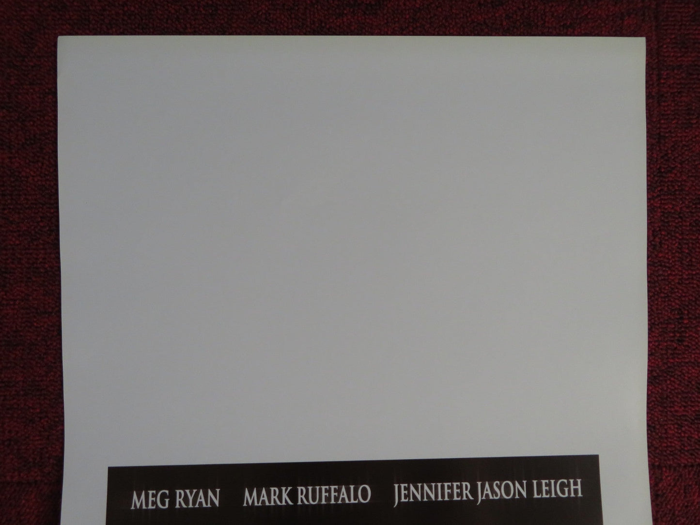 IN THE CUT ITALIAN LOCANDINA POSTER MEG RYAN MARK RUFFALO 2003 Rendezvous Cinema Movie posters