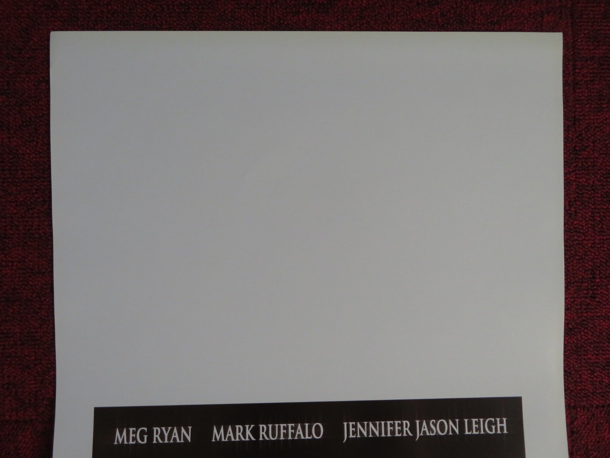 IN THE CUT ITALIAN LOCANDINA POSTER MEG RYAN MARK RUFFALO 2003 Rendezvous Cinema Movie posters