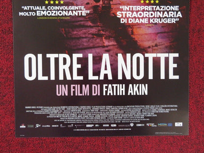 IN THE FADE ITALIAN LOCANDINA (26.5"x12.5") POSTER DIANE KRUGER 2017 Movie posters