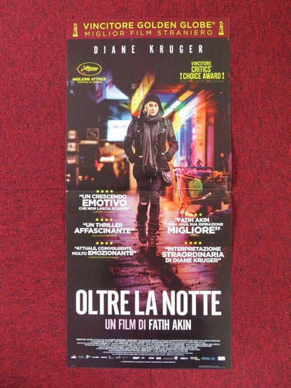 IN THE FADE ITALIAN LOCANDINA (26.5"x12.5") POSTER DIANE KRUGER 2017 Movie posters