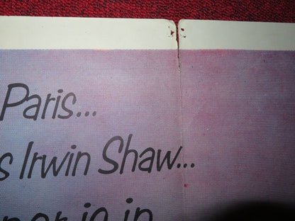 IN THE FRENCH STYLE FOLDED US ONE SHEET POSTER JEAN SEBERG STANLEY BAKER 1963 Movie posters