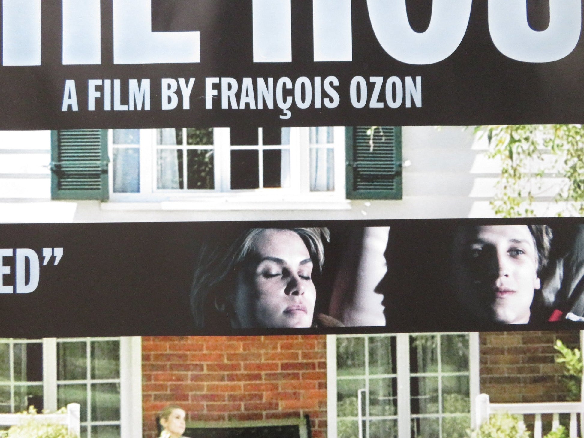 IN THE HOUSE UK QUAD (30"x 40") ROLLED POSTER FABRICE LUCHINI ERNST UMHAUER 2012 Rendezvous Cinema Movie posters