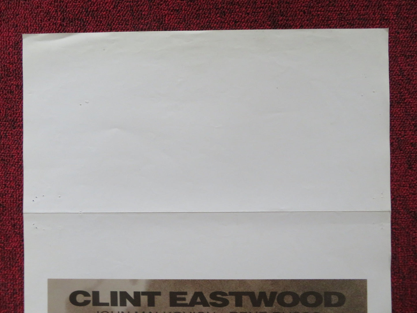 IN THE LINE OF FIRE - b ITALIAN LOCANDINA POSTER CLINT EASTWOOD MALKOVICH 1993 Rendezvous Cinema Movie posters