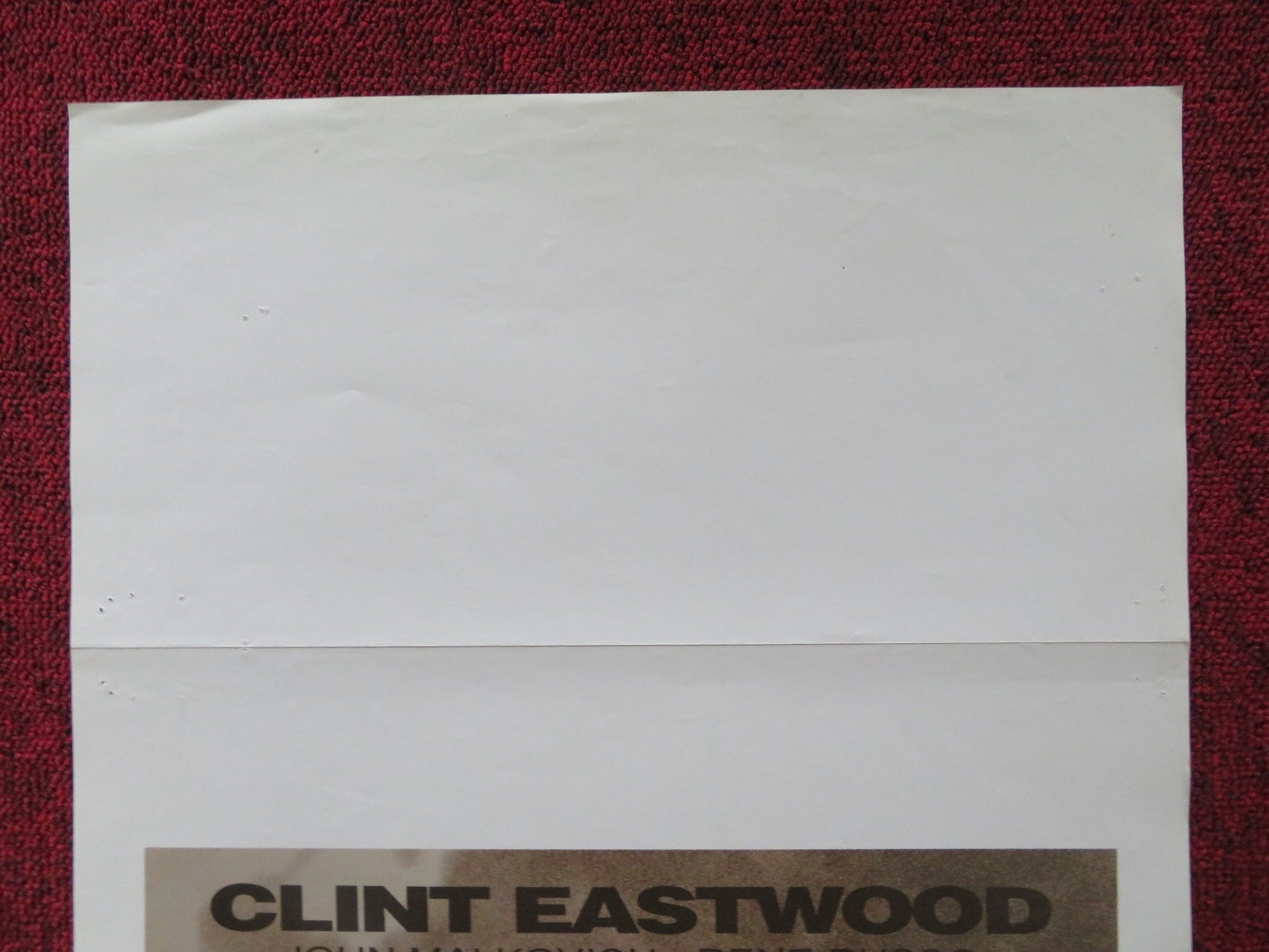 IN THE LINE OF FIRE - b ITALIAN LOCANDINA POSTER CLINT EASTWOOD MALKOVICH 1993 Rendezvous Cinema Movie posters