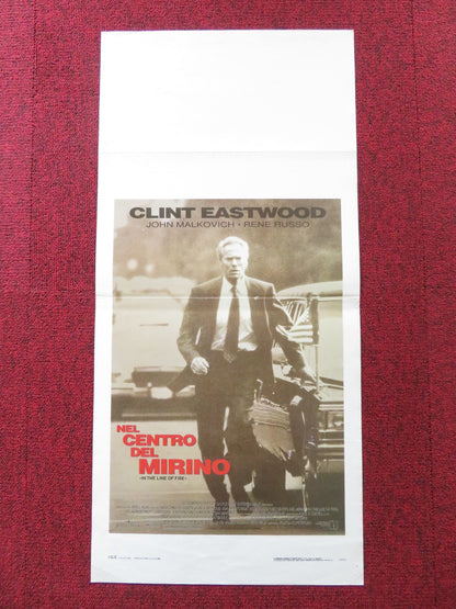 IN THE LINE OF FIRE - b ITALIAN LOCANDINA POSTER CLINT EASTWOOD MALKOVICH 1993 Rendezvous Cinema Movie posters