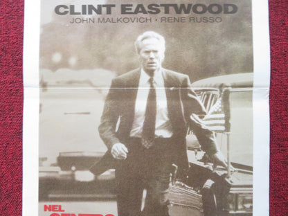 IN THE LINE OF FIRE - b ITALIAN LOCANDINA POSTER CLINT EASTWOOD MALKOVICH 1993 Rendezvous Cinema Movie posters