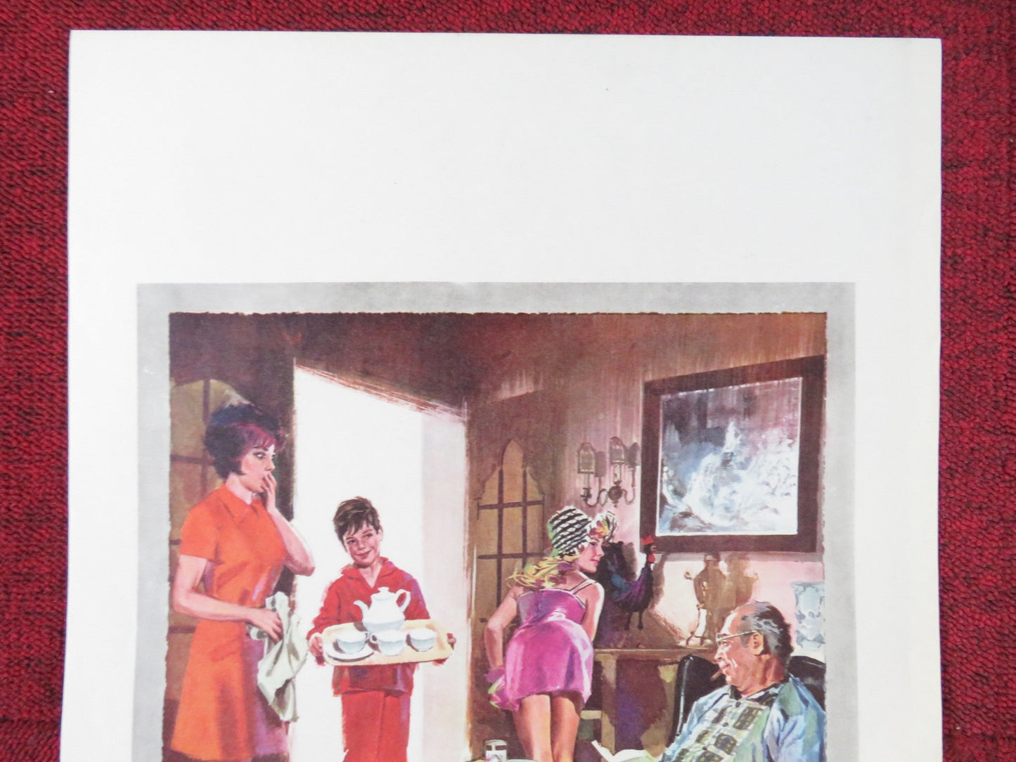 IN THE MORNING AT SEVEN THE WORLD IS STILL IN ORDER ITALIAN LOCANDINA POSTER '68 Rendezvous Cinema Movie posters