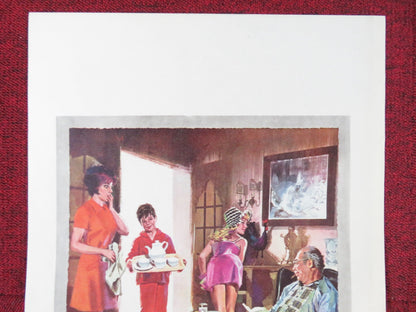 IN THE MORNING AT SEVEN THE WORLD IS STILL IN ORDER ITALIAN LOCANDINA POSTER '68 Rendezvous Cinema Movie posters