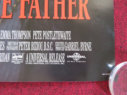 IN THE NAME OF THE FATHER - A US ONE SHEET ROLLED POSTER DANIEL DAY - LEWIS 1993 Rendezvous Cinema Movie posters
