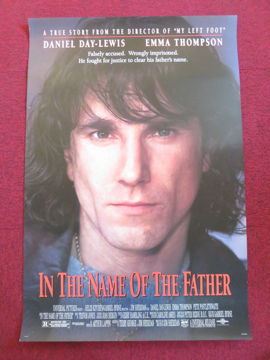 IN THE NAME OF THE FATHER - B US ONE SHEET ROLLED POSTER DANIEL DAY - LEWIS 1993 Rendezvous Cinema Movie posters