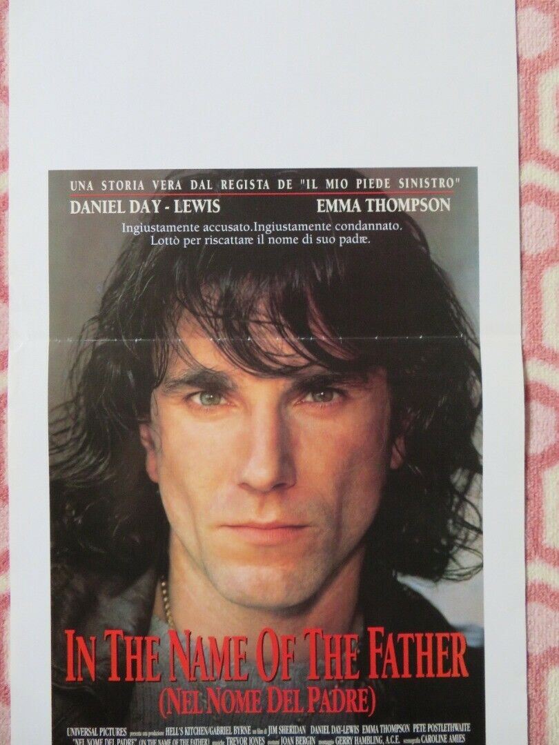 IN THE NAME OF THE FATHER ITALIAN LOCANDINA (27.5"x13") POSTER E THOMPSON 1994 Movie posters