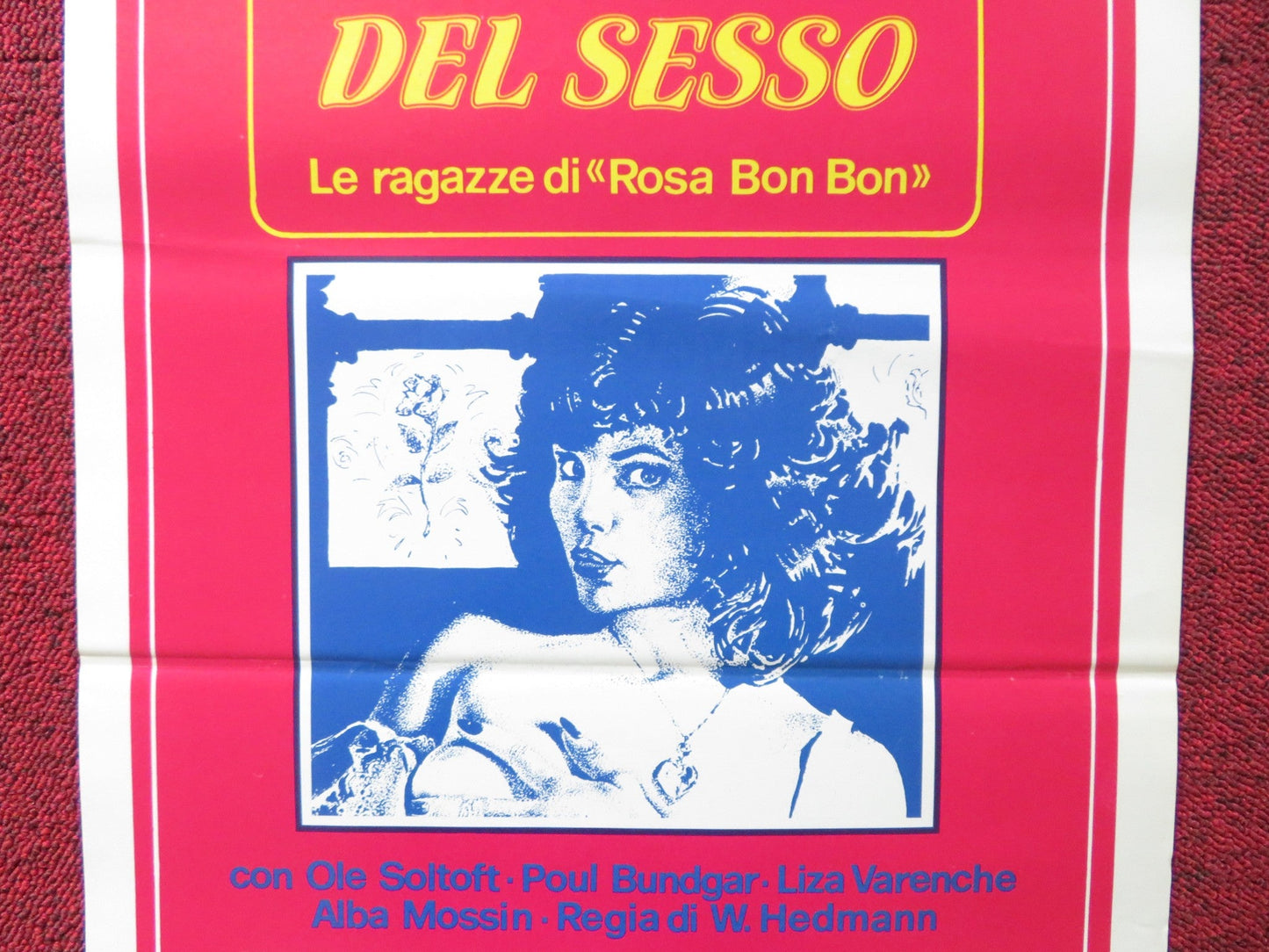 IN THE SIGN OF THE LION ITALIAN LOCANDINA POSTER OLE SOLTOFT POUL BUNDGAR 1983 Rendezvous Cinema Movie posters
