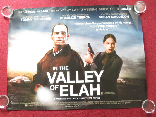 IN THE VALLEY OF ELAH UK QUAD (30"x 40") ROLLED POSTER TOMMY LEE JONES 2007 Rendezvous Cinema Movie posters