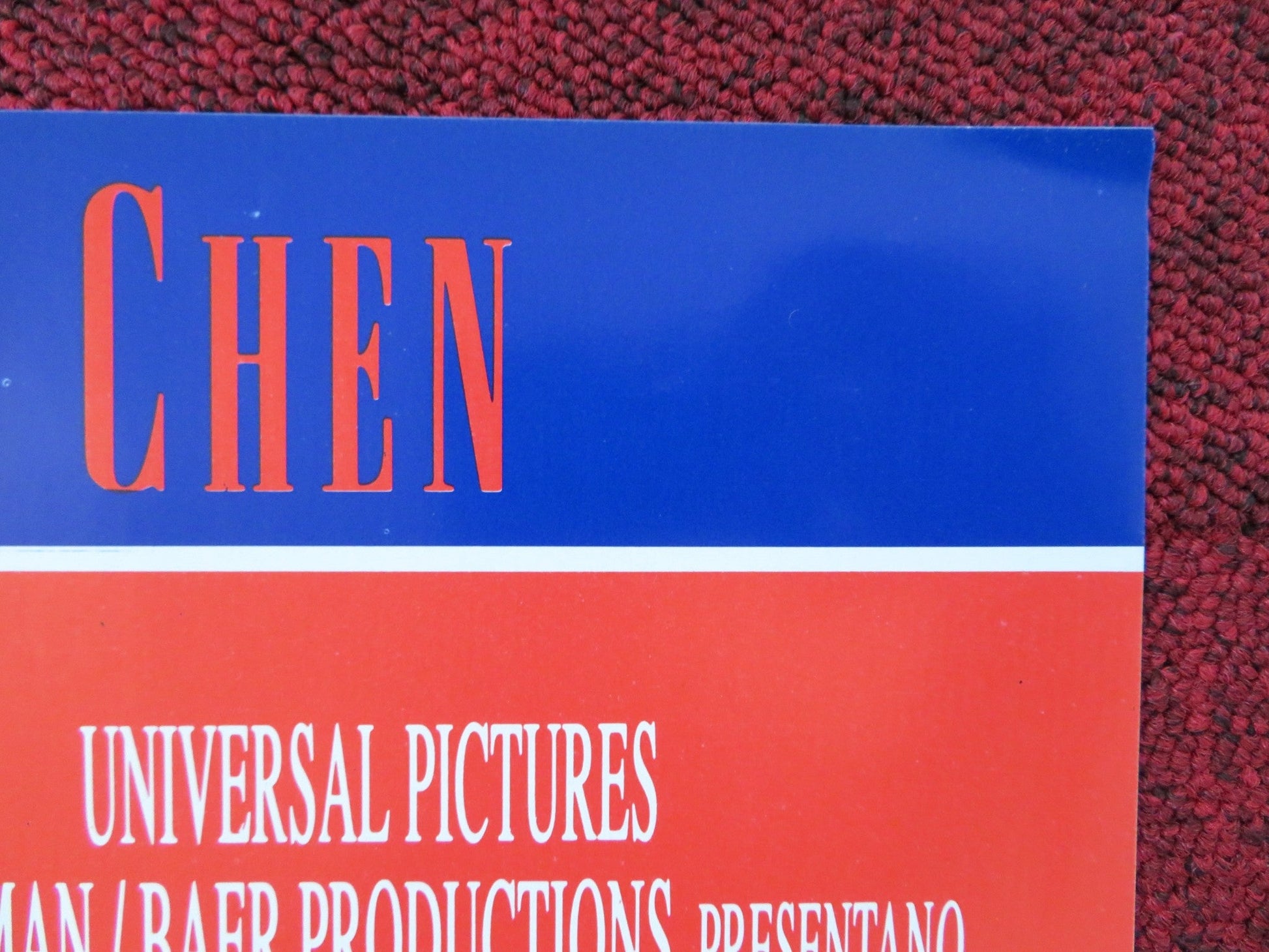 IN TRAPPOLA - E ITALIAN FOTOBUSTA POSTER CHRISTOPHER LAMBERT JOHN LONE 1995 Rendezvous Cinema Movie posters