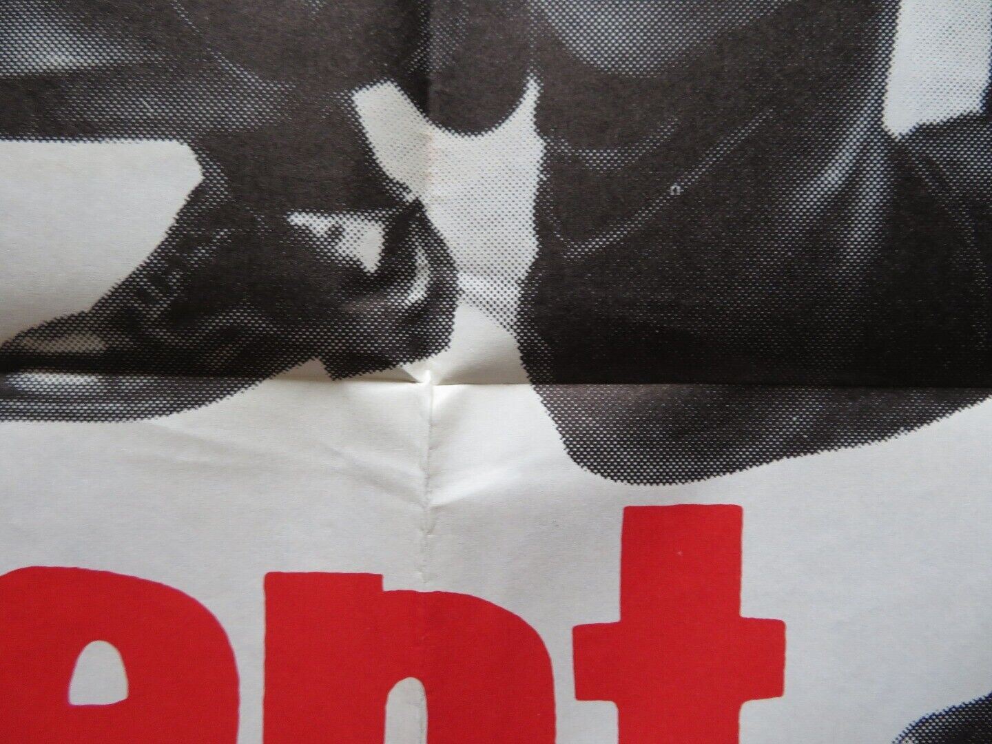 INCIDENT IN AN ALLEY FOLDED US ONE SHEET POSTER CHRIS WARFIELD J. O'DONNELL 1962 Movie posters