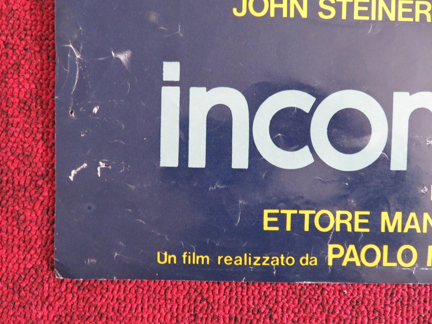 INCONTRO D'AMORE ITALIAN FOTOBUSTA POSTER LAURA ANTONELLI JOHN STEINER 1970 Rendezvous Cinema Movie posters