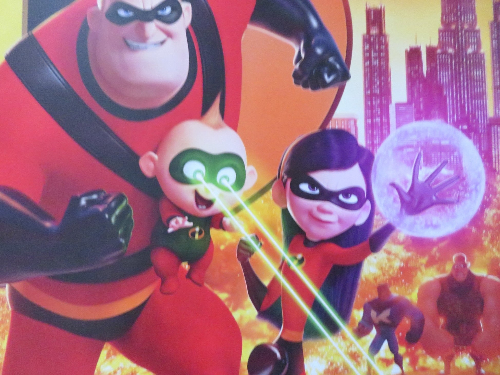 INCREDIBLES 2 UK QUAD ROLLED POSTER CRAIG T. NELSON HOLLY HUNTER 2018 Rendezvous Cinema Movie posters