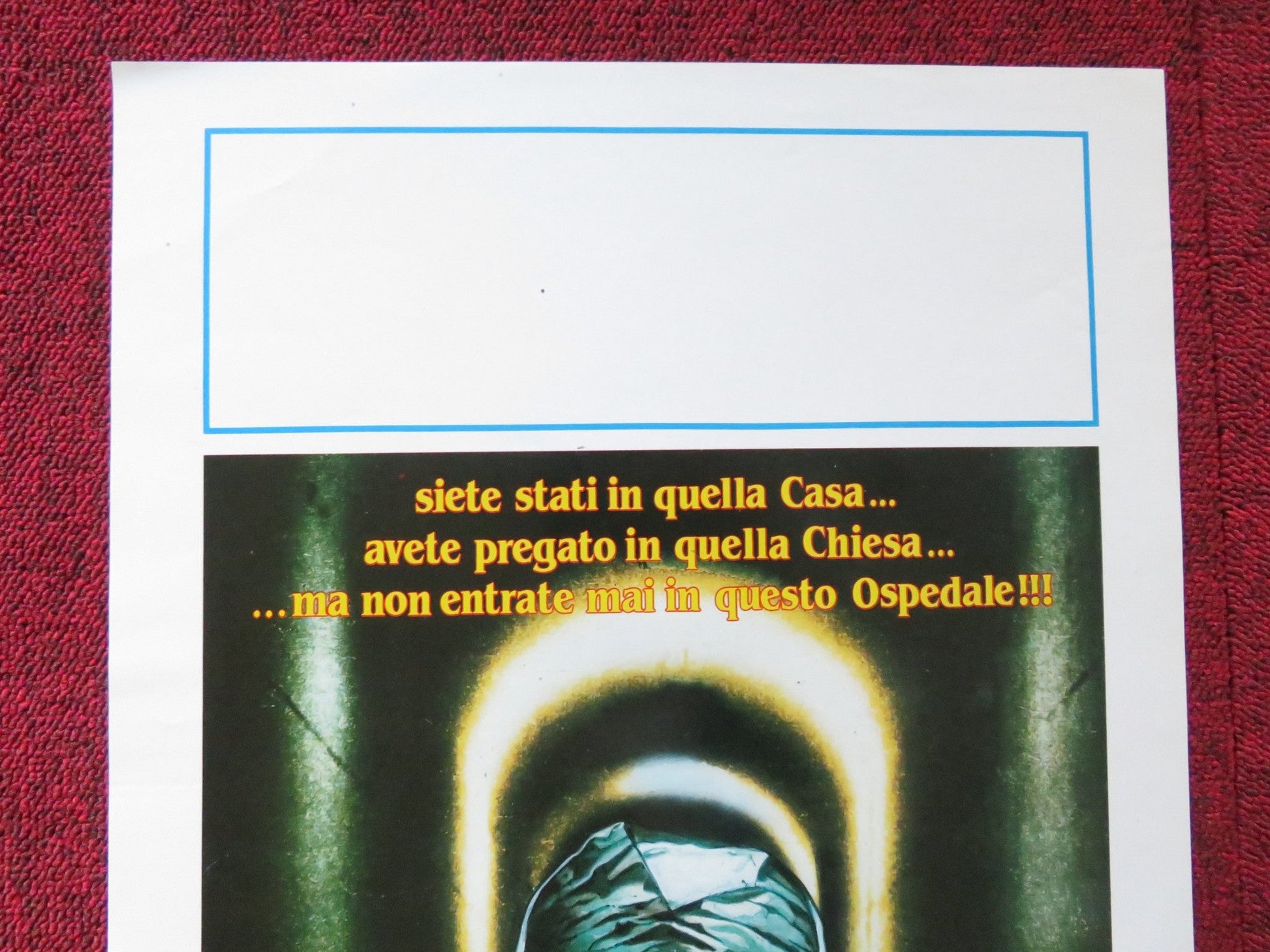 INCUBO IN CORSIA ITALIAN LOCANDINA POSTER JEREMY SLATE CHERYL LAWSON 1989 Rendezvous Cinema Movie posters