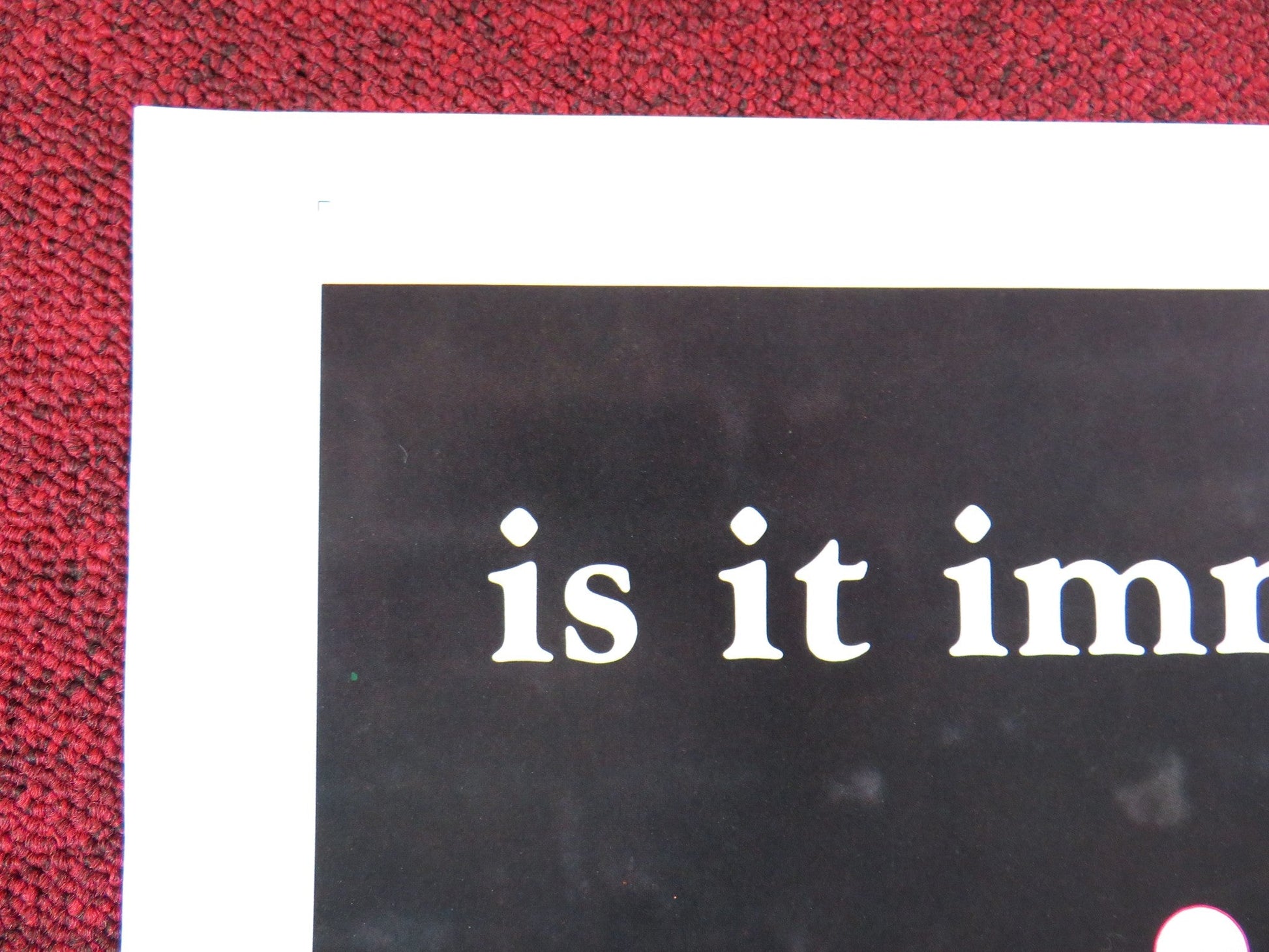 INDECENT PLEASURES US TRI FOLDED ONE SHEET ROLLED POSTER JESIE ST. JAMES 1984 Rendezvous Cinema Movie posters