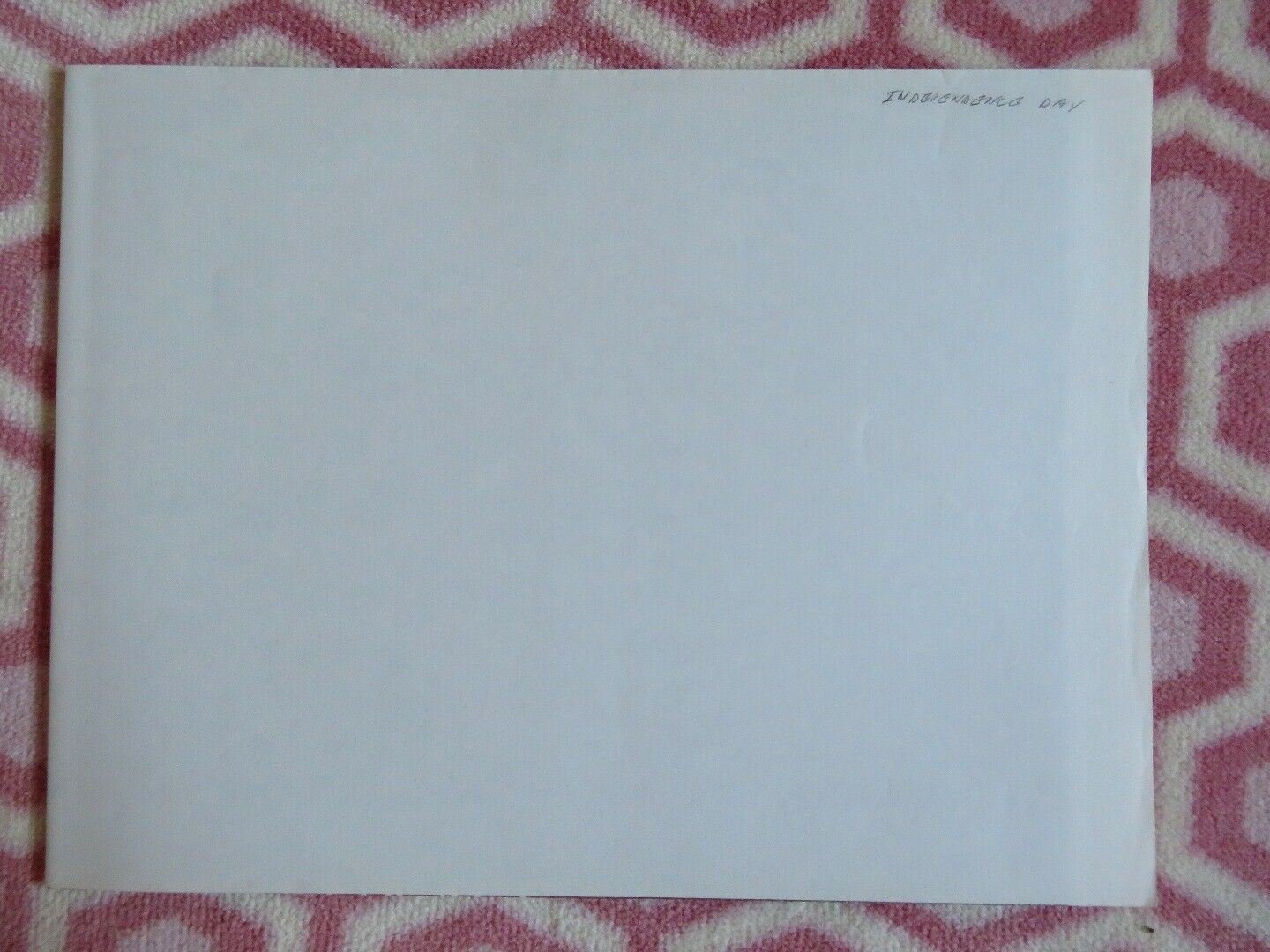 INDEPENDENCE DAY FOLDED US ONE SHEET POSTER KATHLEEN QUINLAN 1982 Movie posters