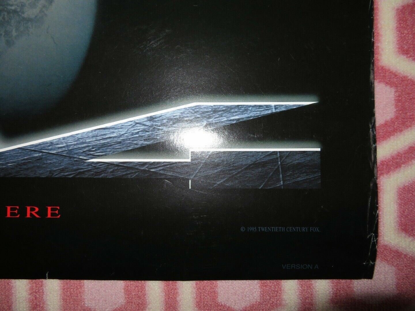 INDEPENDENCE DAY ONE SHEET ROLLED POSTER VERSION A WILL SMITH 1996 Movie posters