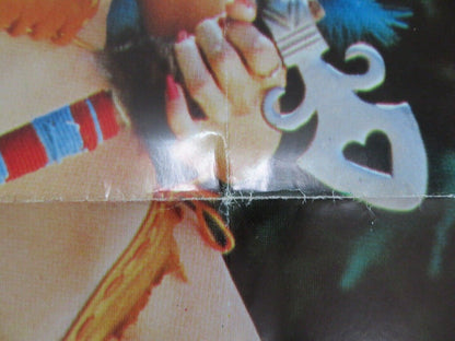 INDIAN LADY FOLDED US ONE SHEET POSTER CINDY LOU DEBBIE TRUELOVE 1981 Movie posters