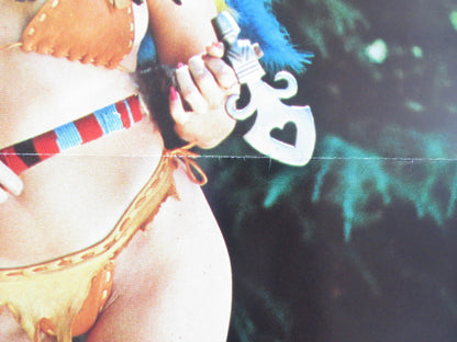 INDIAN LADY US TRI FOLDED ONE SHEET ROLLED POSTER DEBBIE TRUELOVE A. MARTIN 1981 Rendezvous Cinema Movie posters