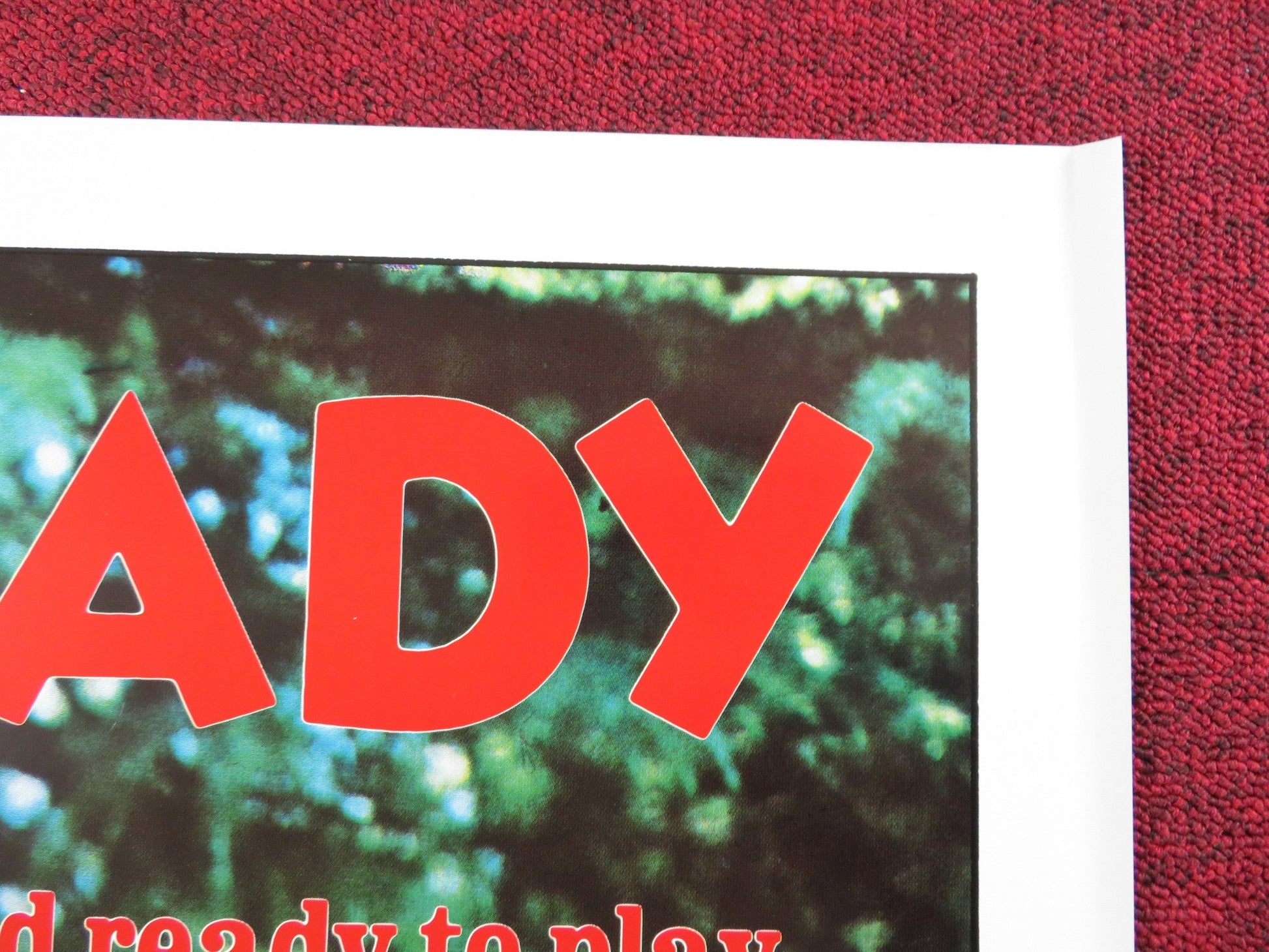 INDIAN LADY US TRI FOLDED ONE SHEET ROLLED POSTER DEBBIE TRUELOVE A. MARTIN 1981 Rendezvous Cinema Movie posters