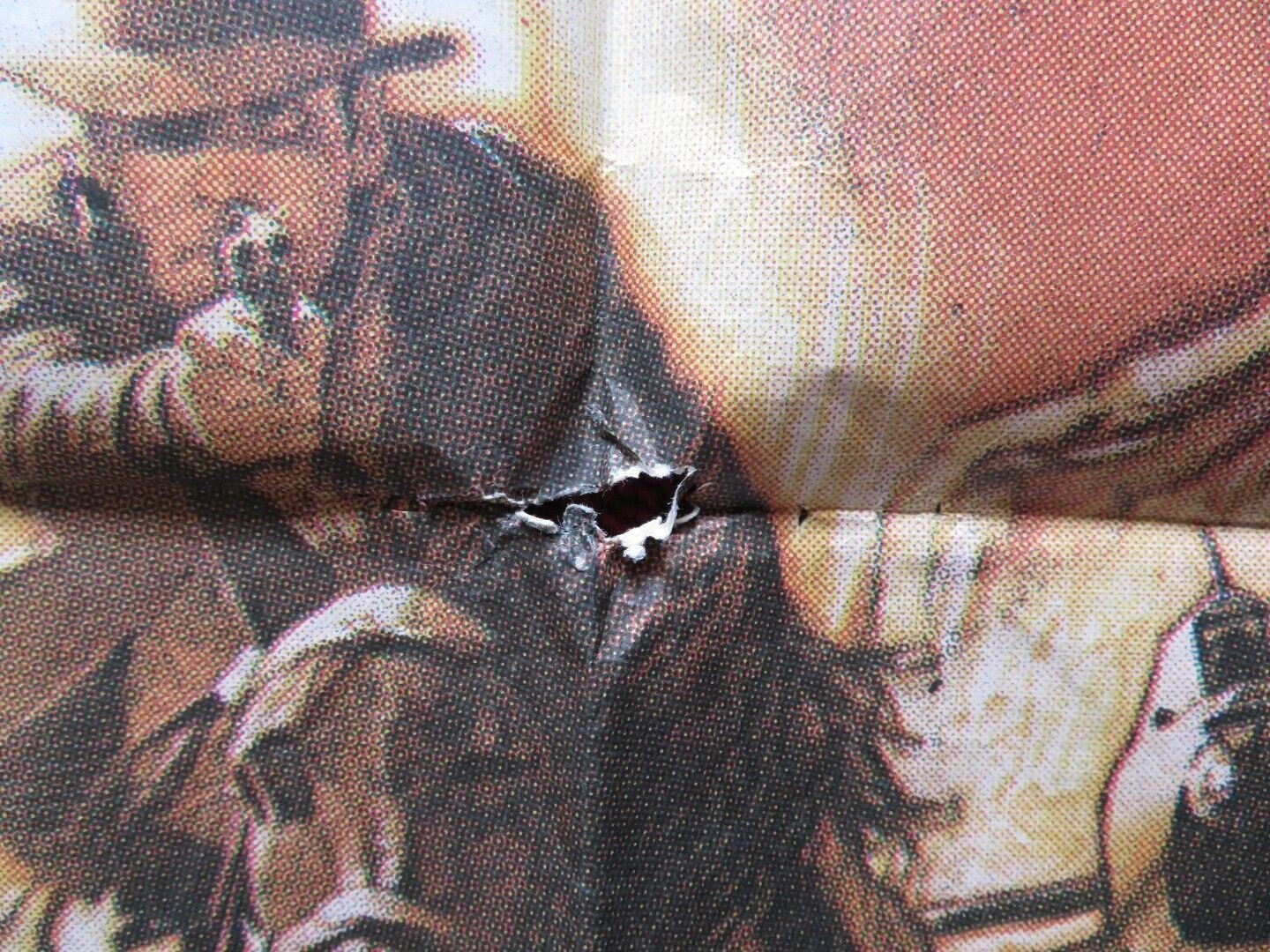 INDIANA JONES AND THE LAST CRUSADE FOLDED ARGENTINA POSTER SPIELBERG FORD 1989 - Rendezvous Cinema