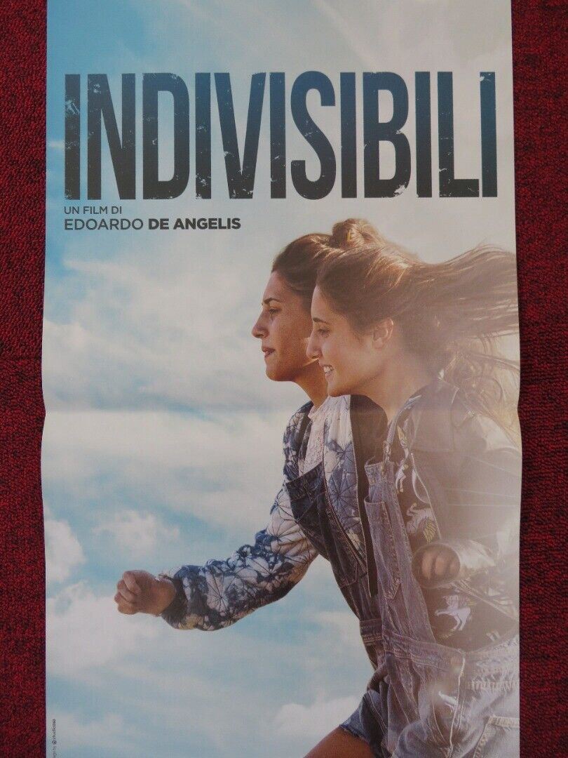 INDIVISIBILI ITALIAN LOCANDINA (26.5"x12.5") POSTER ANGELA FONTANA 2016 Rendezvous Cinema Movie posters