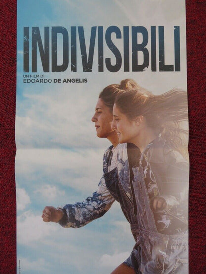 INDIVISIBILI ITALIAN LOCANDINA (26.5"x12.5") POSTER ANGELA FONTANA 2016 Rendezvous Cinema Movie posters