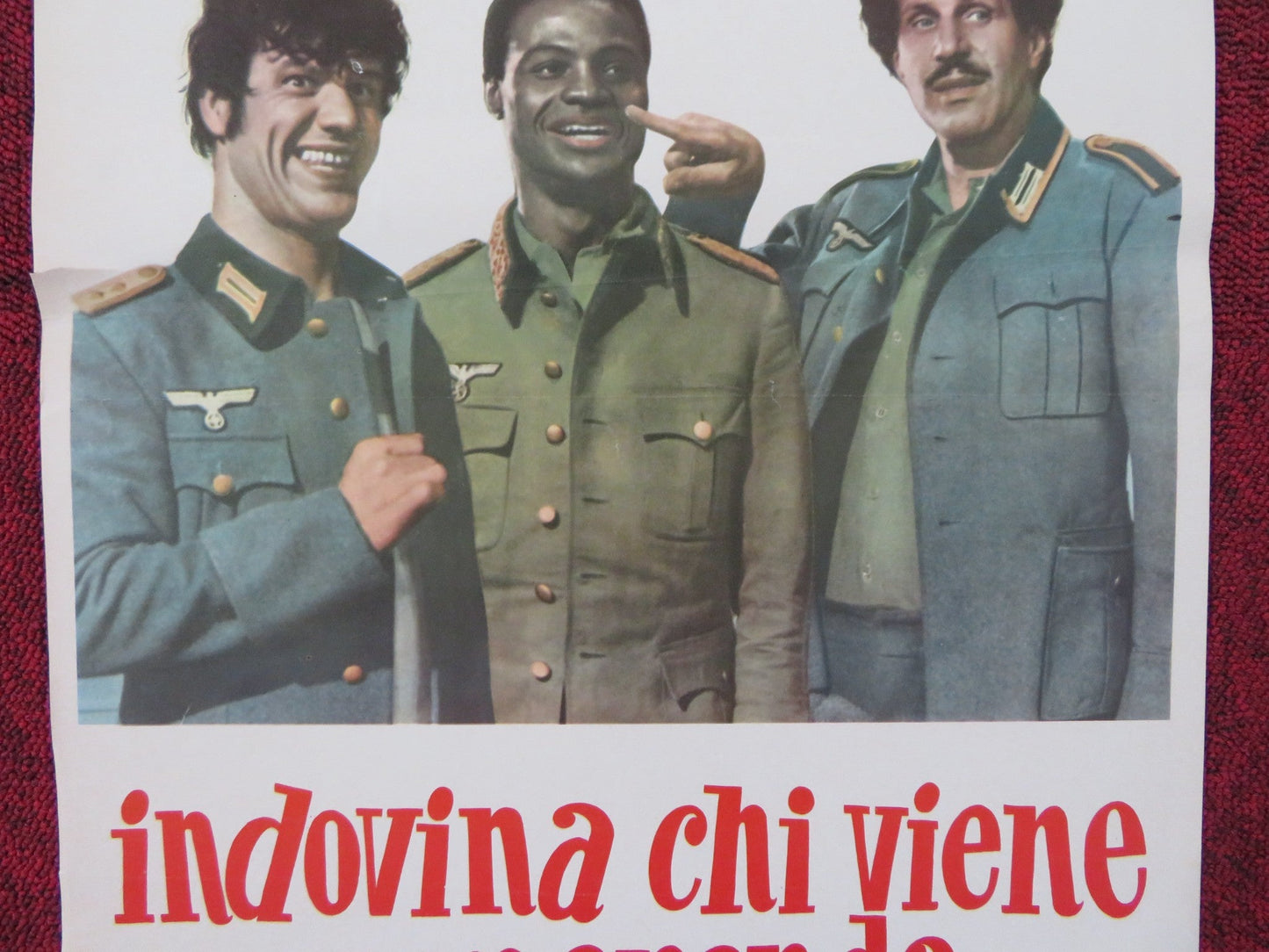 INDOVINA CHI VIENE A MERENDA? ITALIAN LOCANDINA POSTER FRANCO FRANCHI 1959 Rendezvous Cinema Movie posters