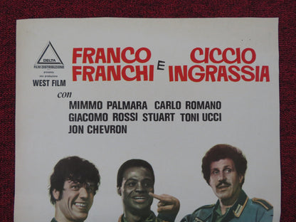 INDOVINA CHI VIENE A MERENDA? ITALIAN LOCANDINA POSTER FRANCO FRANCHI 1959 Rendezvous Cinema Movie posters