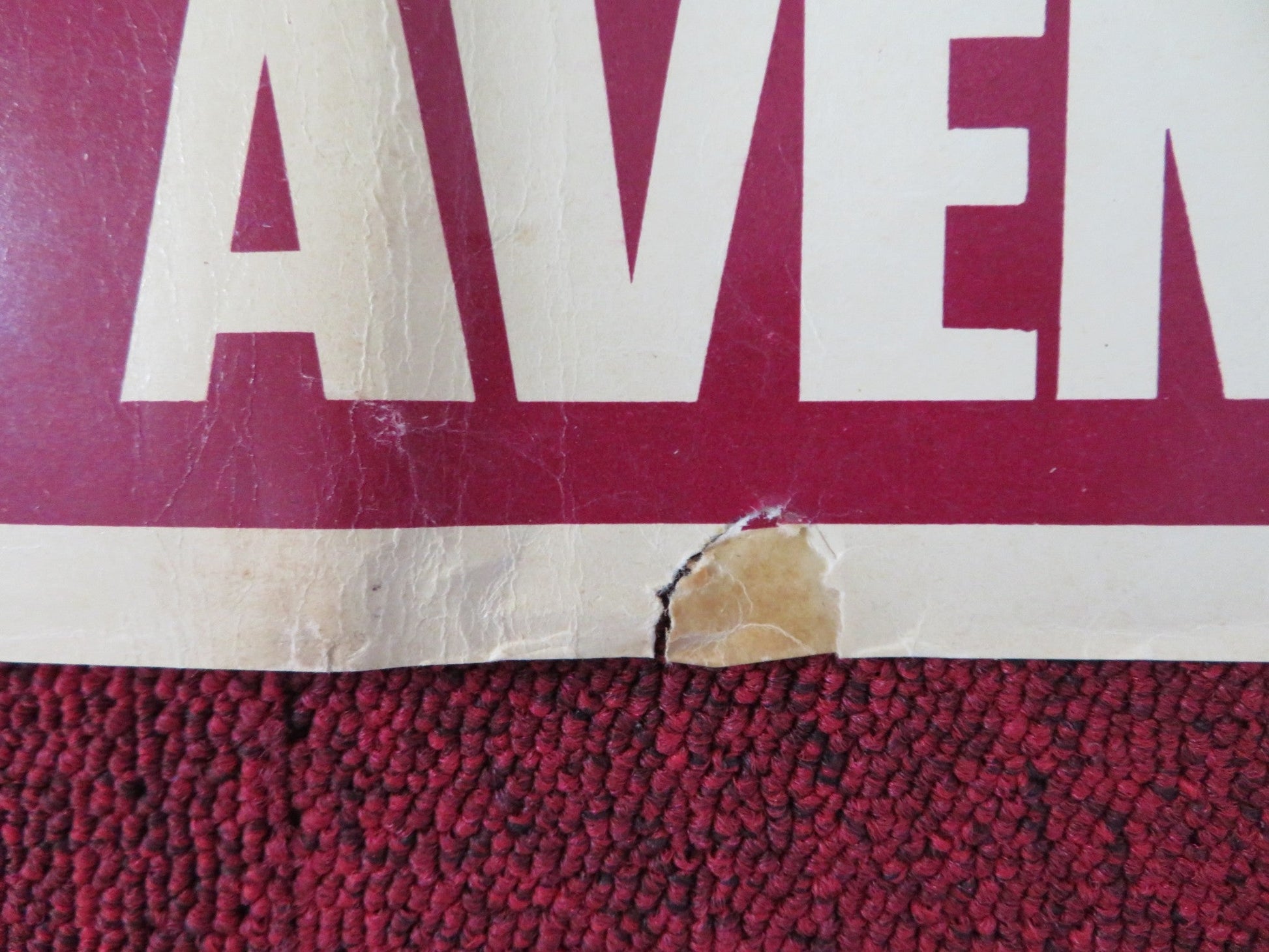 INFERNO A MADISON AVENUE - A ITALIAN FOTOBUSTA POSTER ANDREWS PARKER 1961 Rendezvous Cinema Movie posters