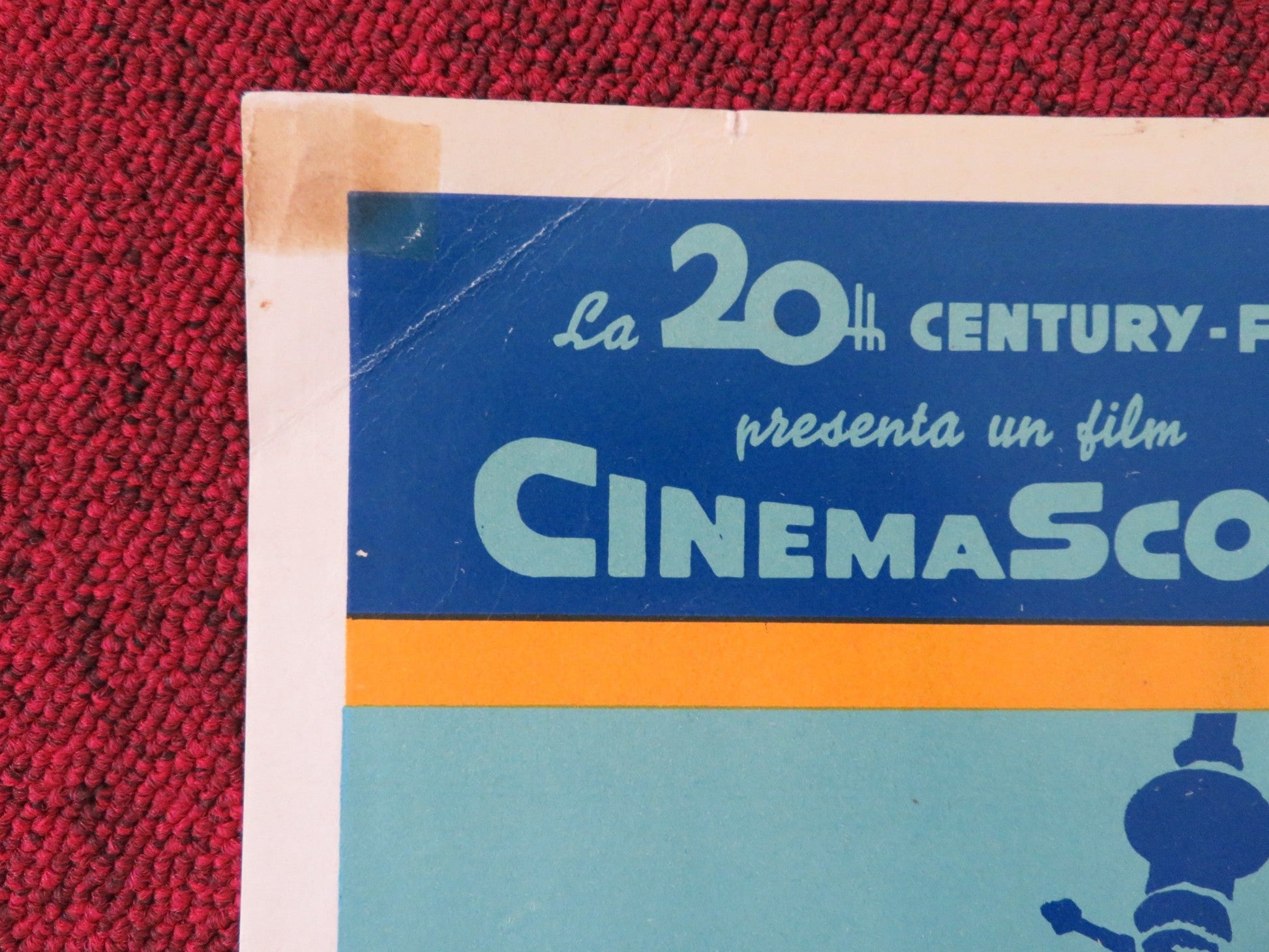 INFERNO A MADISON AVENUE - A ITALIAN FOTOBUSTA POSTER ANDREWS PARKER 1961 Rendezvous Cinema Movie posters