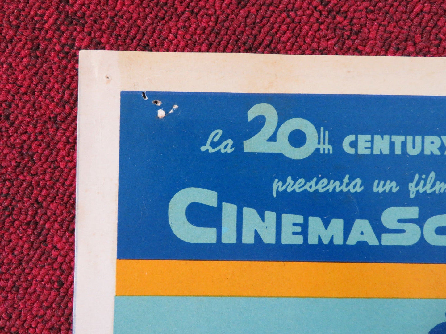 INFERNO A MADISON AVENUE - B ITALIAN FOTOBUSTA POSTER ANDREWS PARKER 1961 Rendezvous Cinema Movie posters