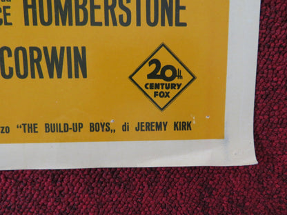 INFERNO A MADISON AVENUE - C ITALIAN FOTOBUSTA POSTER ANDREWS PARKER 1961 Rendezvous Cinema Movie posters