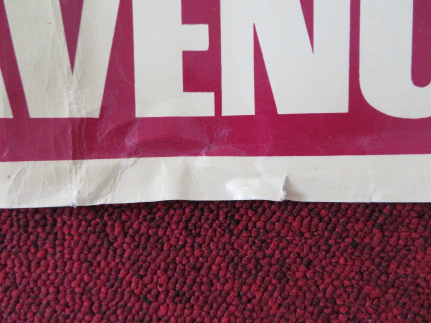 INFERNO A MADISON AVENUE - C ITALIAN FOTOBUSTA POSTER ANDREWS PARKER 1961 Rendezvous Cinema Movie posters