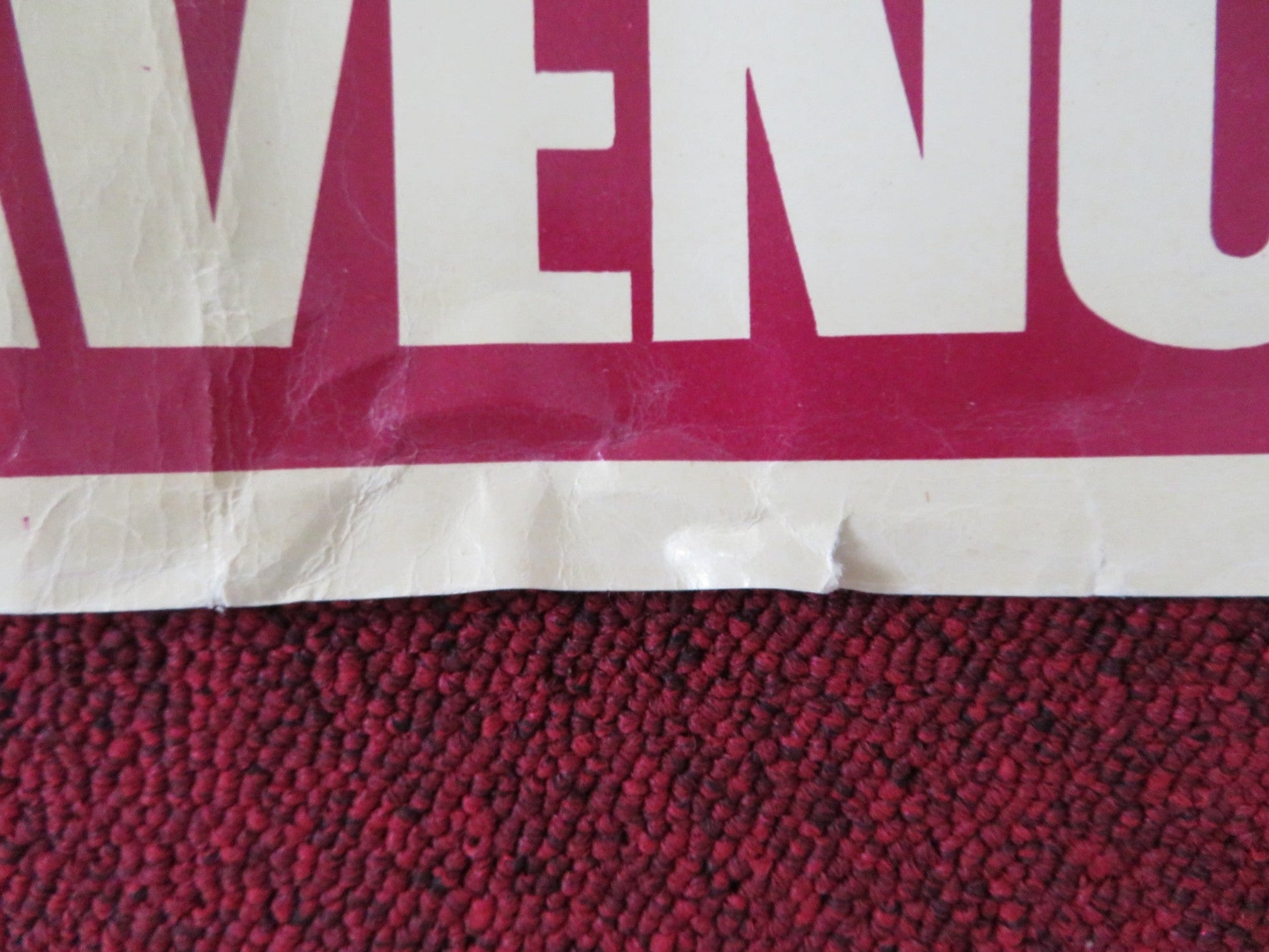 INFERNO A MADISON AVENUE - C ITALIAN FOTOBUSTA POSTER ANDREWS PARKER 1961 Rendezvous Cinema Movie posters