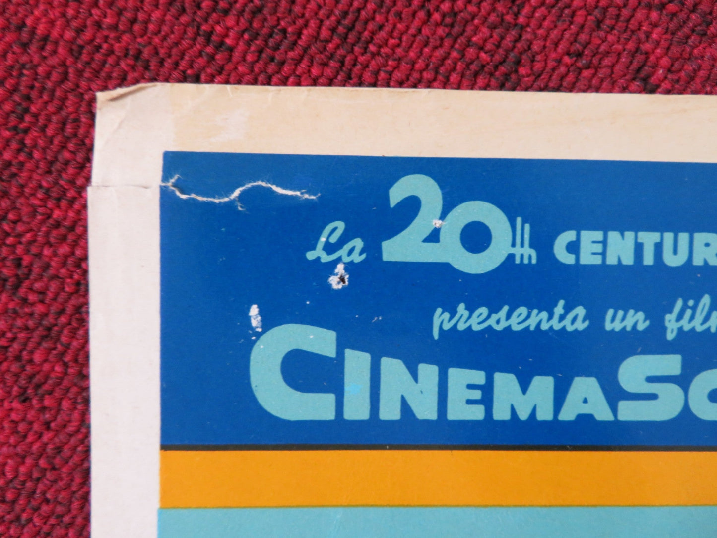 INFERNO A MADISON AVENUE - D ITALIAN FOTOBUSTA POSTER ANDREWS PARKER 1961 Rendezvous Cinema Movie posters