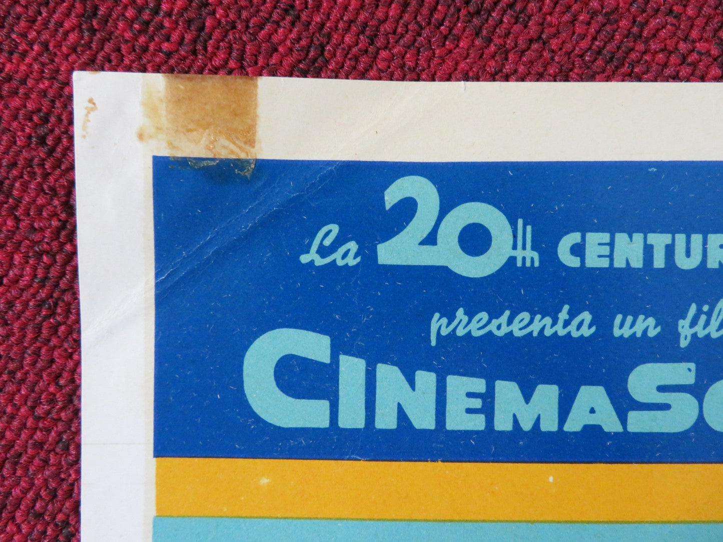 INFERNO A MADISON AVENUE / MADISON AVENUE - E ITALIAN FOTOBUSTA POSTER 1961 Rendezvous Cinema Movie posters