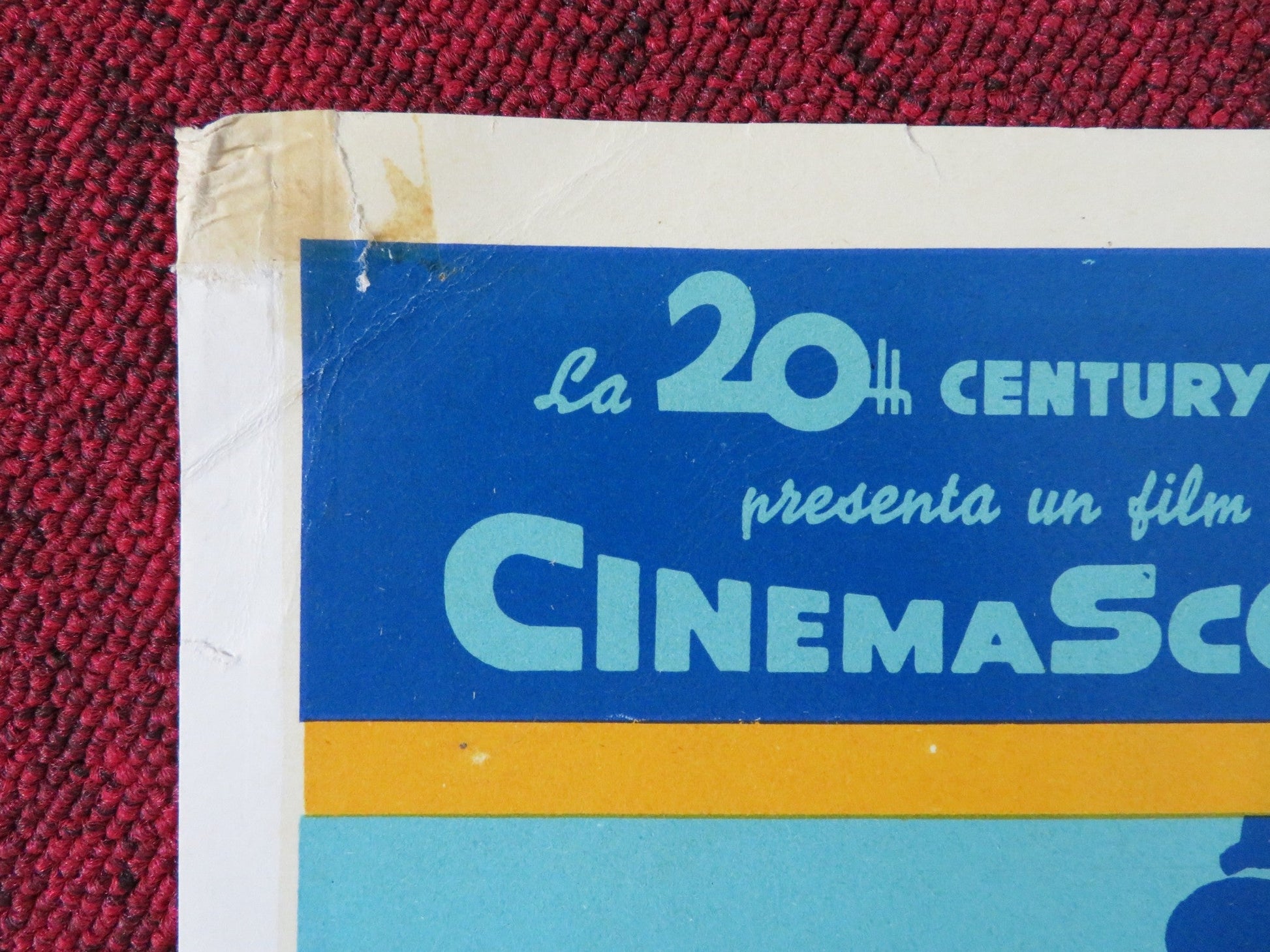 INFERNO A MADISON AVENUE / MADISON AVENUE - F ITALIAN FOTOBUSTA POSTER 1961 Rendezvous Cinema Movie posters