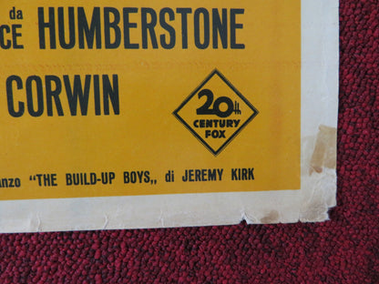 INFERNO A MADISON AVENUE / MADISON AVENUE - G ITALIAN FOTOBUSTA POSTER 1961 Rendezvous Cinema Movie posters