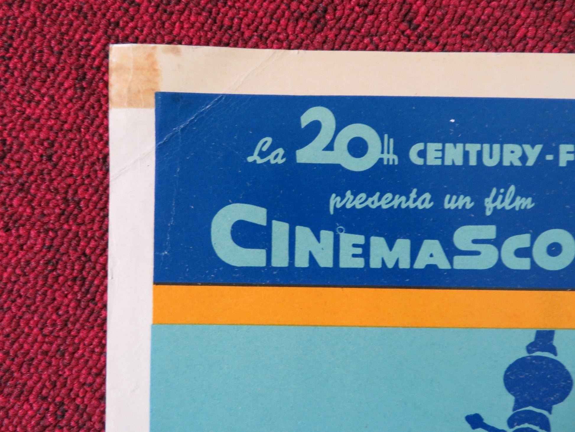 INFERNO A MADISON AVENUE / MADISON AVENUE - H ITALIAN FOTOBUSTA POSTER 1961 Rendezvous Cinema Movie posters