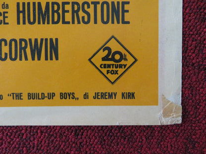 INFERNO A MADISON AVENUE / MADISON AVENUE - H ITALIAN FOTOBUSTA POSTER 1961 Rendezvous Cinema Movie posters