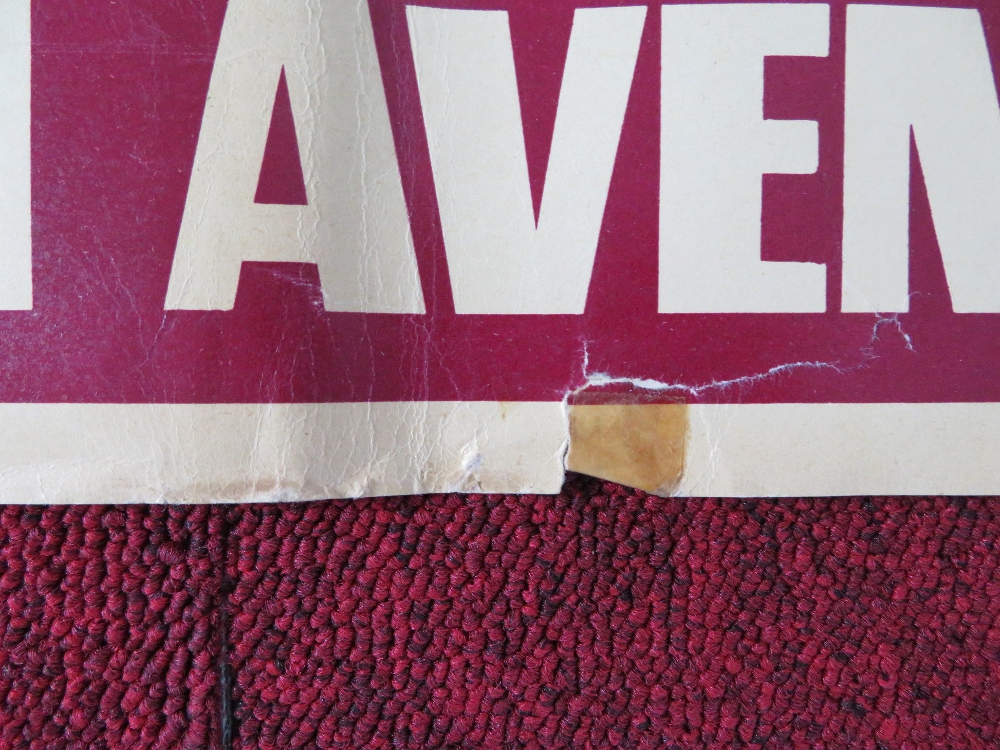 INFERNO A MADISON AVENUE / MADISON AVENUE - H ITALIAN FOTOBUSTA POSTER 1961 Rendezvous Cinema Movie posters