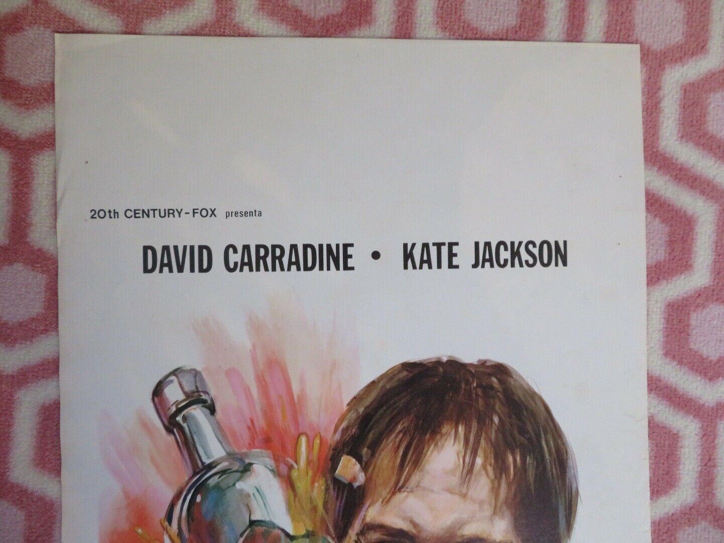 INFERNO IN FLORIDA ITALIAN LOCANDINA (27.5"x13") POSTER 1977 Movie posters