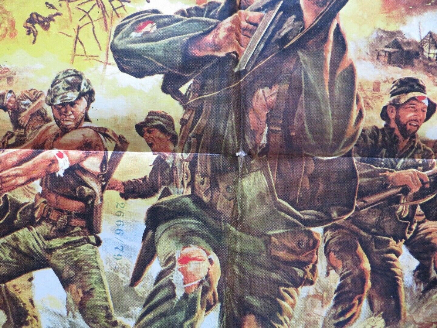 INFERNO SIN SALIDA / GO TELL THE SPAERTANS ARGENTINA ONE SHEET FOLDED POSTER Movie posters