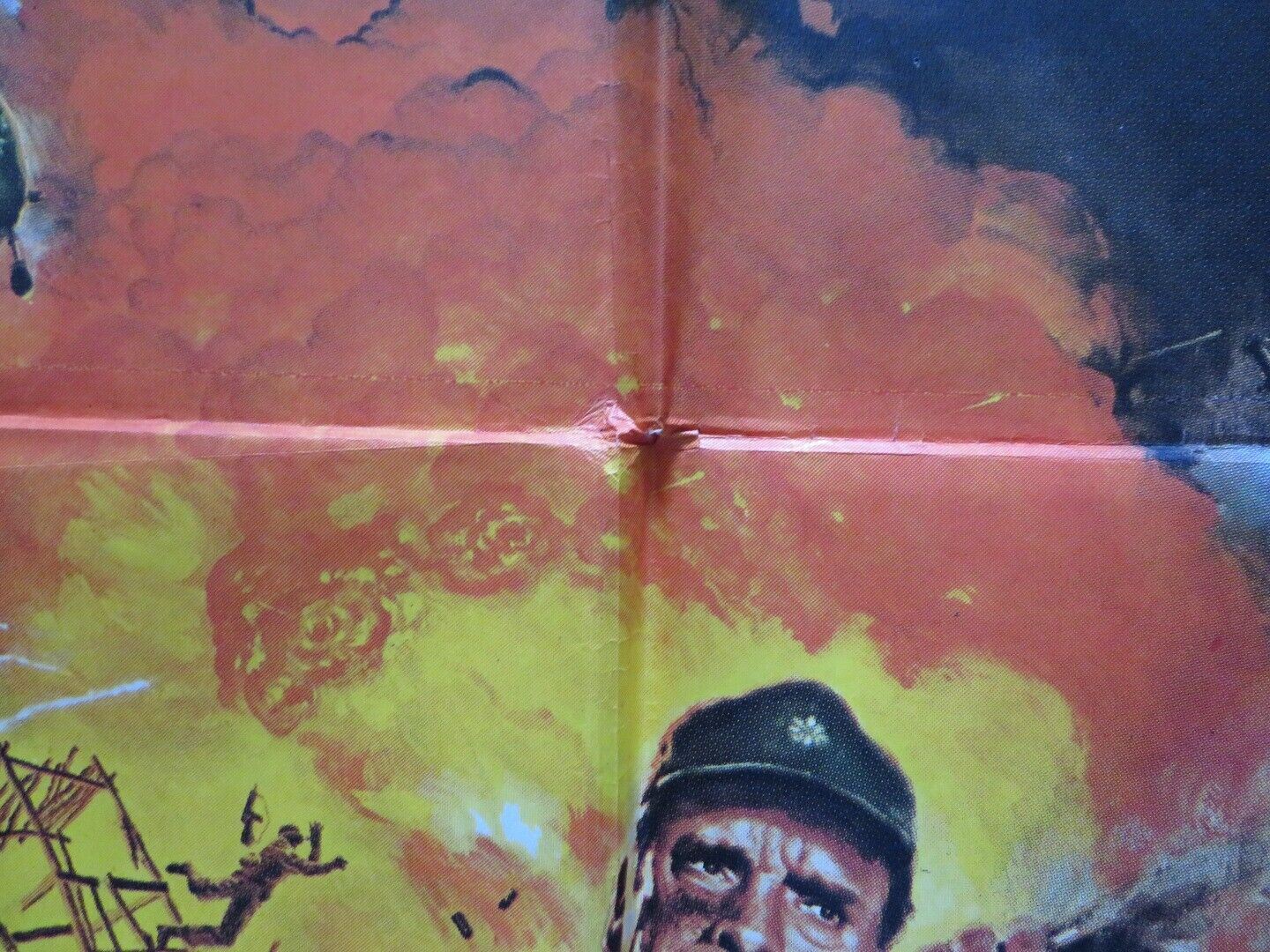 INFERNO SIN SALIDA / GO TELL THE SPAERTANS ARGENTINA ONE SHEET FOLDED POSTER Movie posters